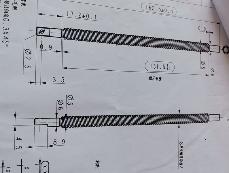 長(zhǎng)螺桿的積累公差很難控但是絲攻的積累公差為啥可以忽略？